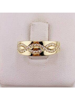 Real 10k Gold Band Women’s Ring Size 7 - Anillo oro argolla